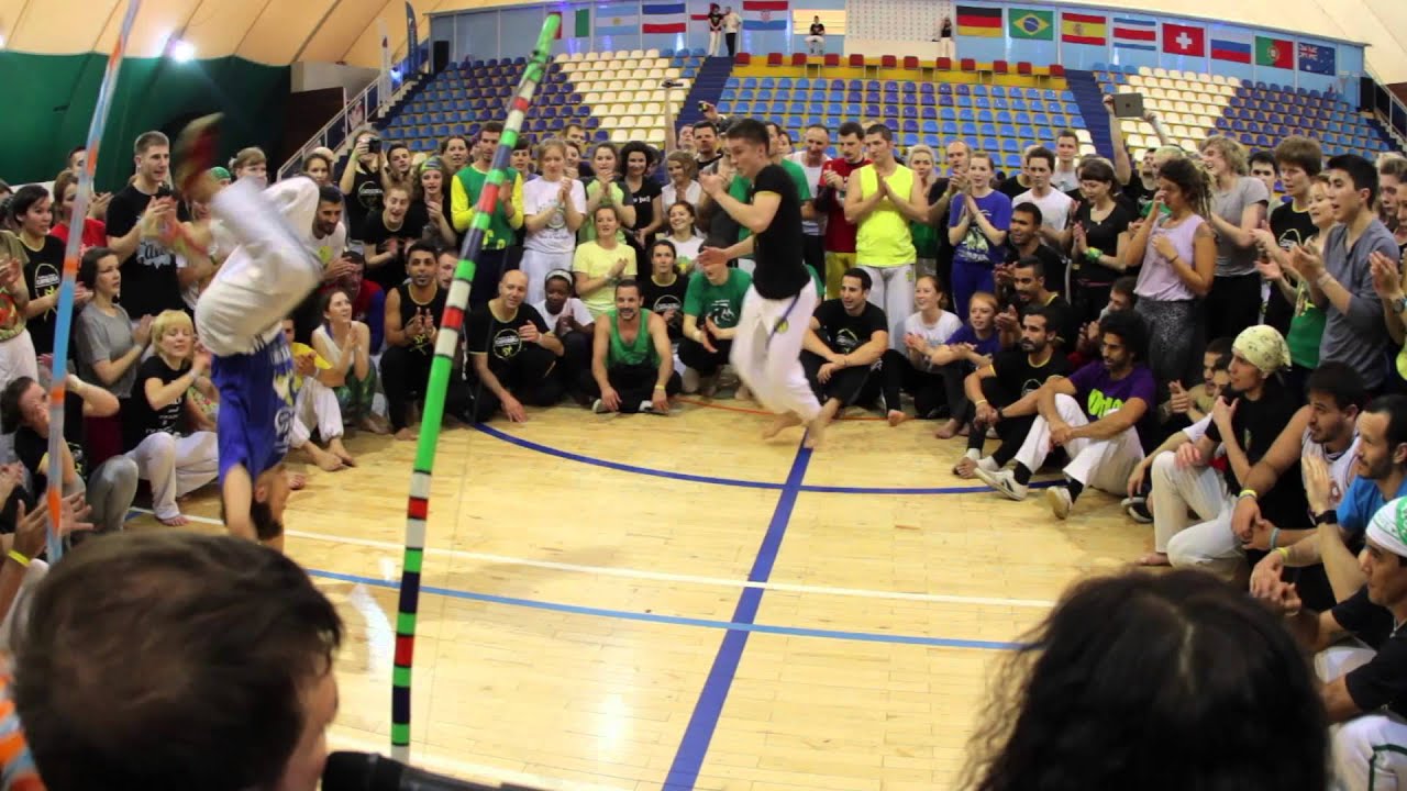 Saturday final roda. First capoeira meeting, Moscow. CDO Mestre Cueca