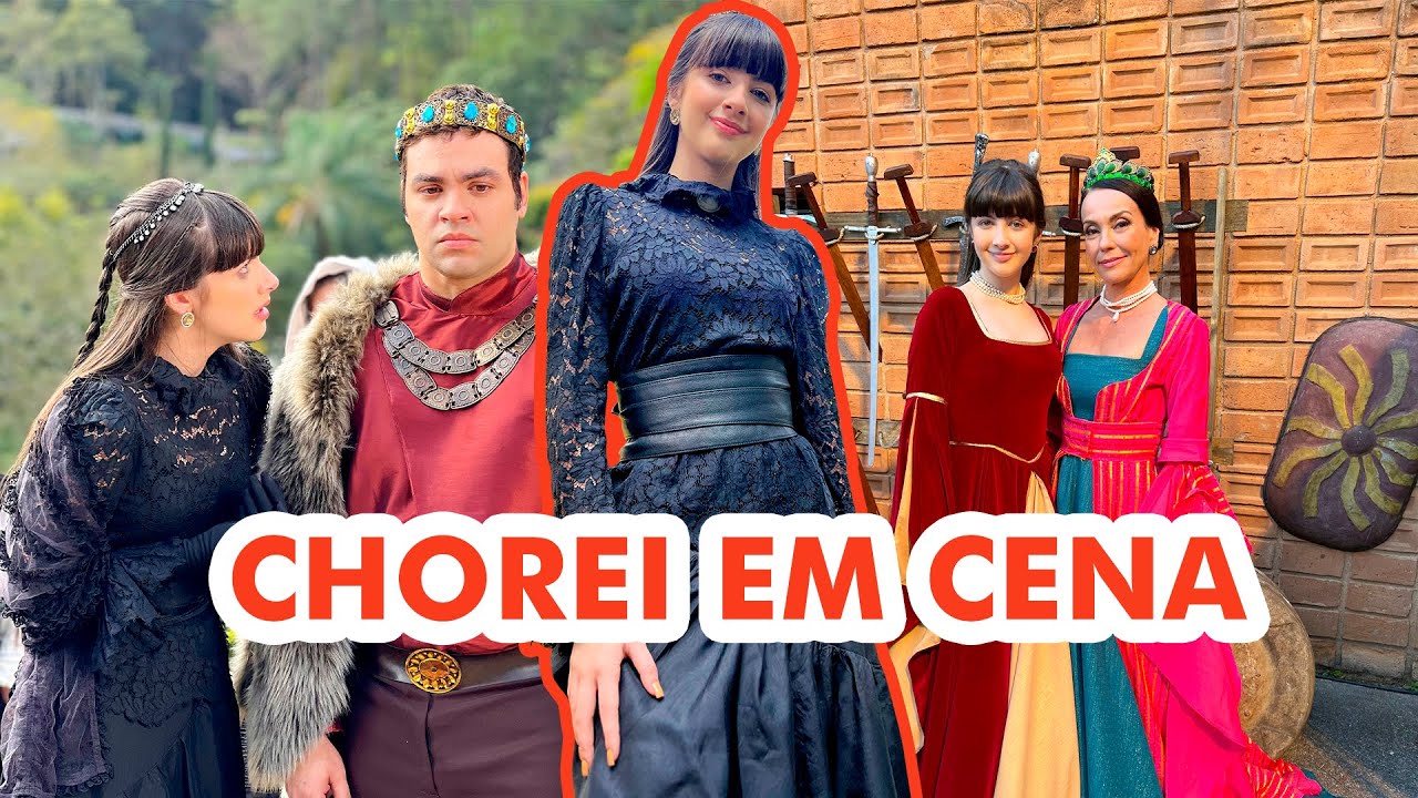 GIOVANNA ALPARONE MOSTRA BASTIDORES DE CENA EMOCIONANTE NO FILME DO PRÍNCIPE LU!