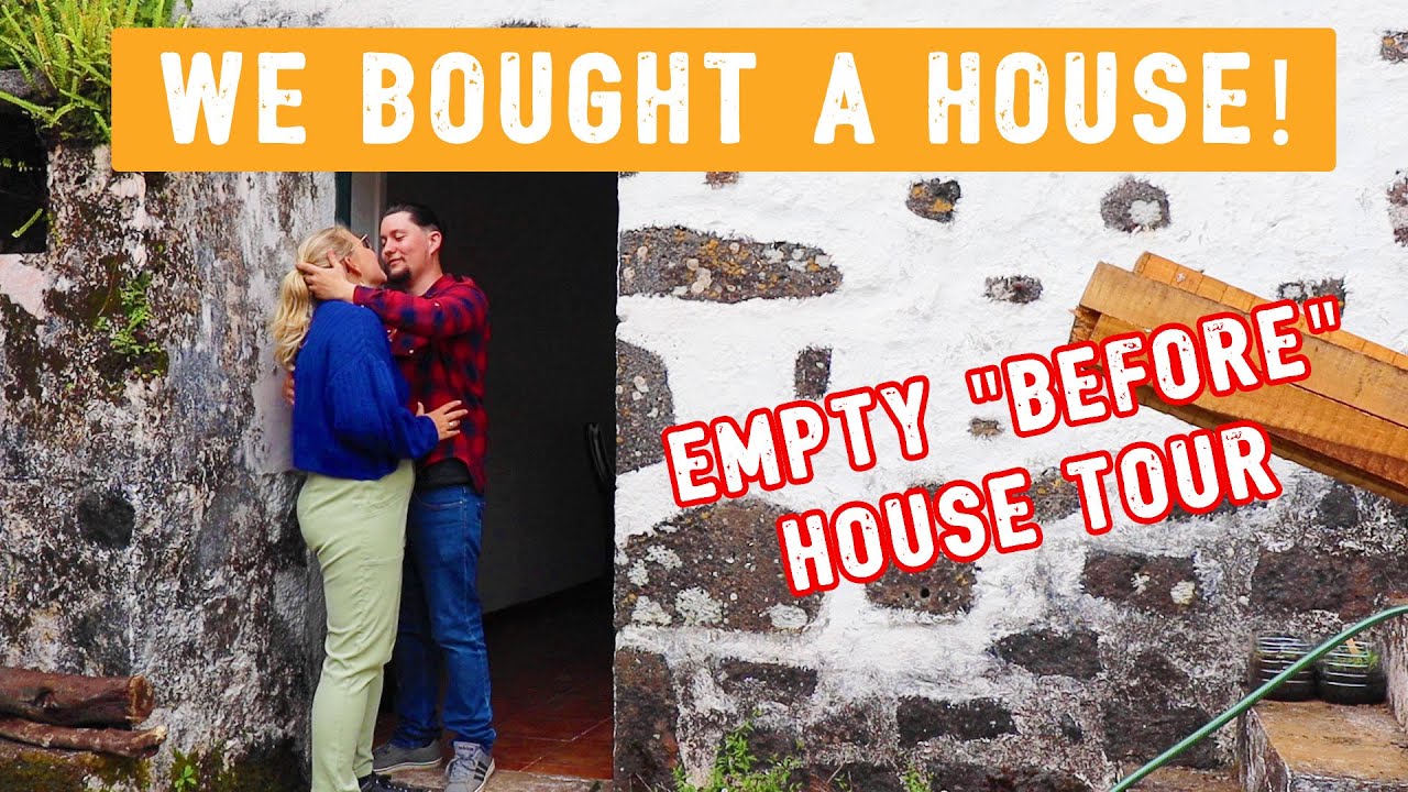 ABANDONED ISLAND HOME ON THE AZORES (PORTUGAL) ✨ | EMPTY BEFORE HOUSE TOUR 🏡