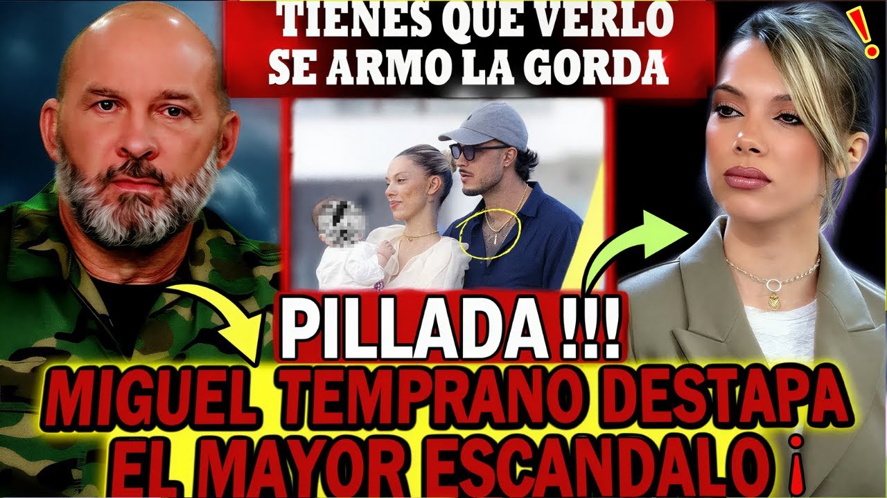 🚨¡SALIO EL GORDO! MIGUEL TEMPRANO suelta LO PEOR sobre ALEJANDRA RUBIO por CARMEN BORREGO y CARLO