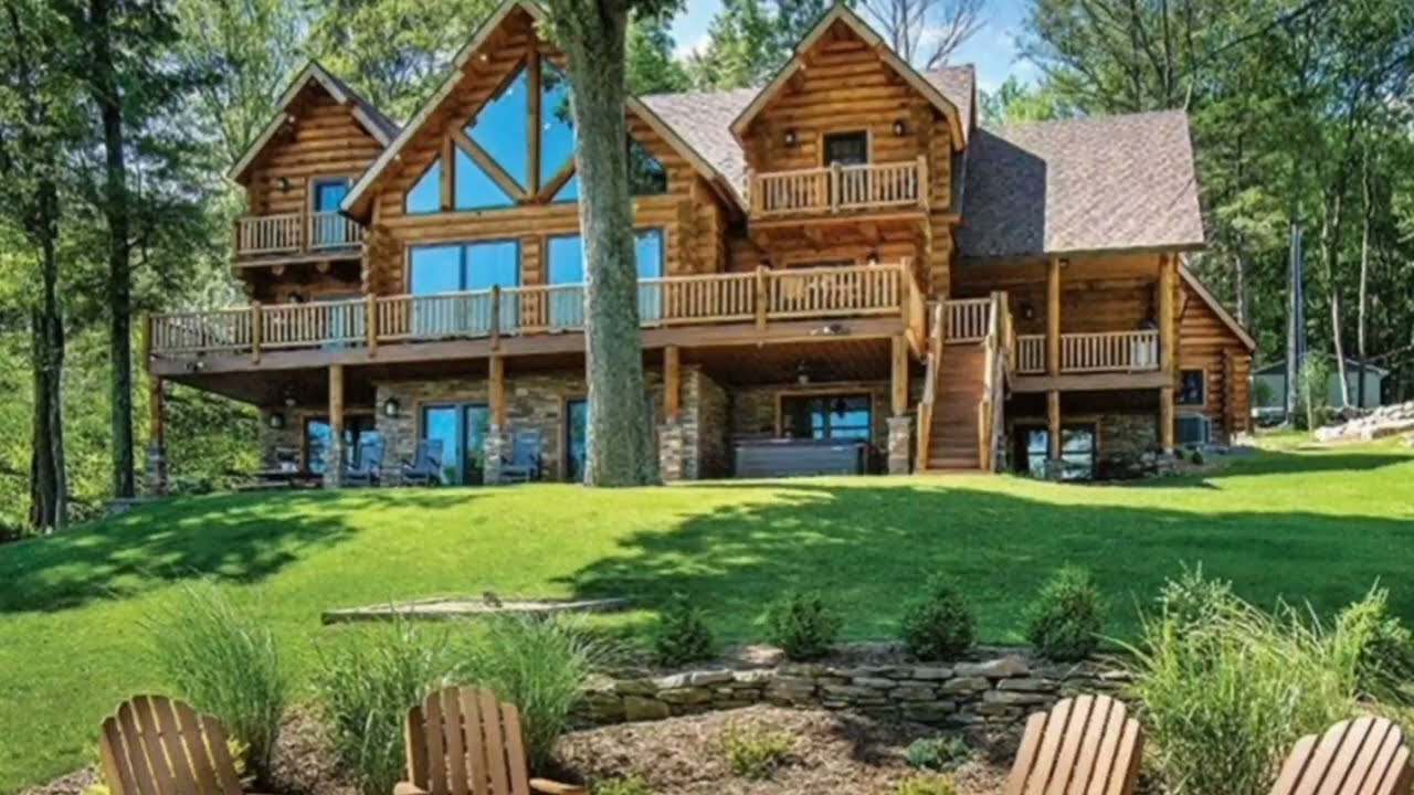 Casa e jardim dos sonhos (CASA DE CAMPO COM VARANDAS)