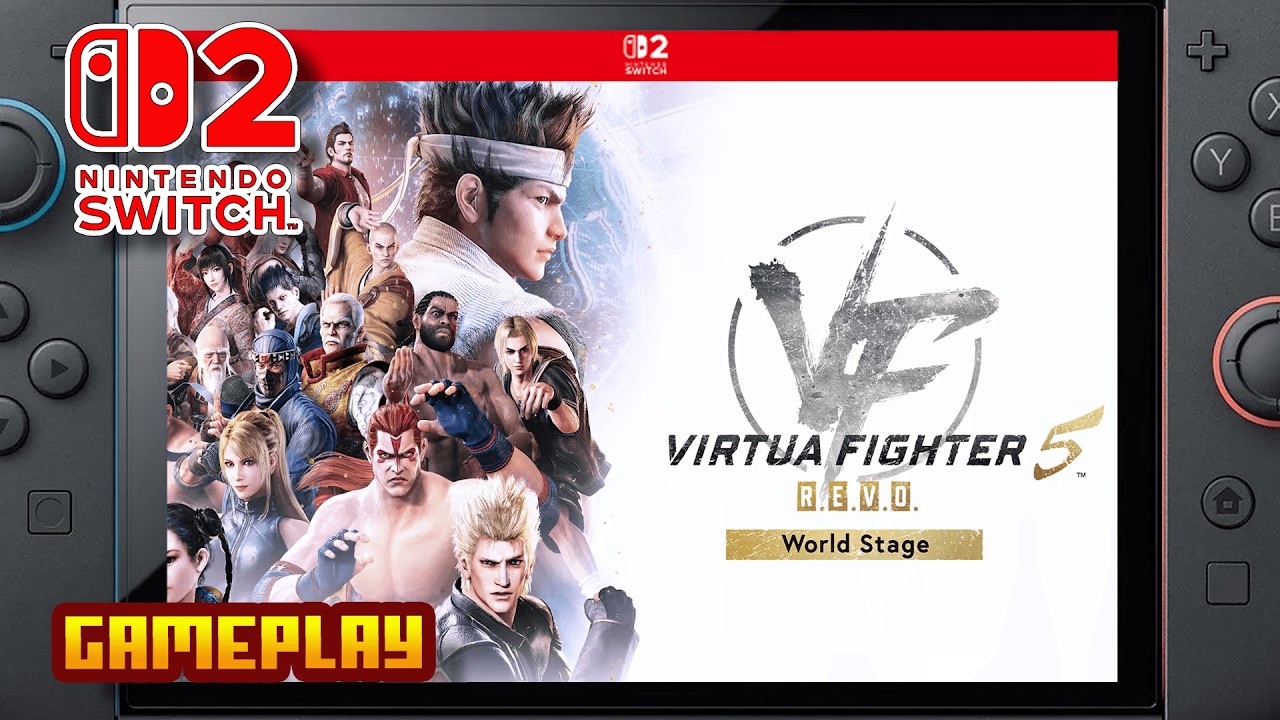 Virtua Fighter 5 R.E.V.O. World Stage - (Nintendo Switch 2) - Геймплей - 4K
