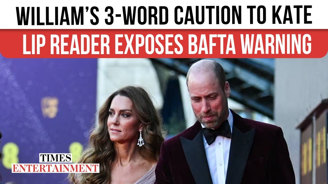 William’s BAFTAs WARNING to Kate: Lip Reader DECODES Prince's 3-Word Caution to Princess of Wales