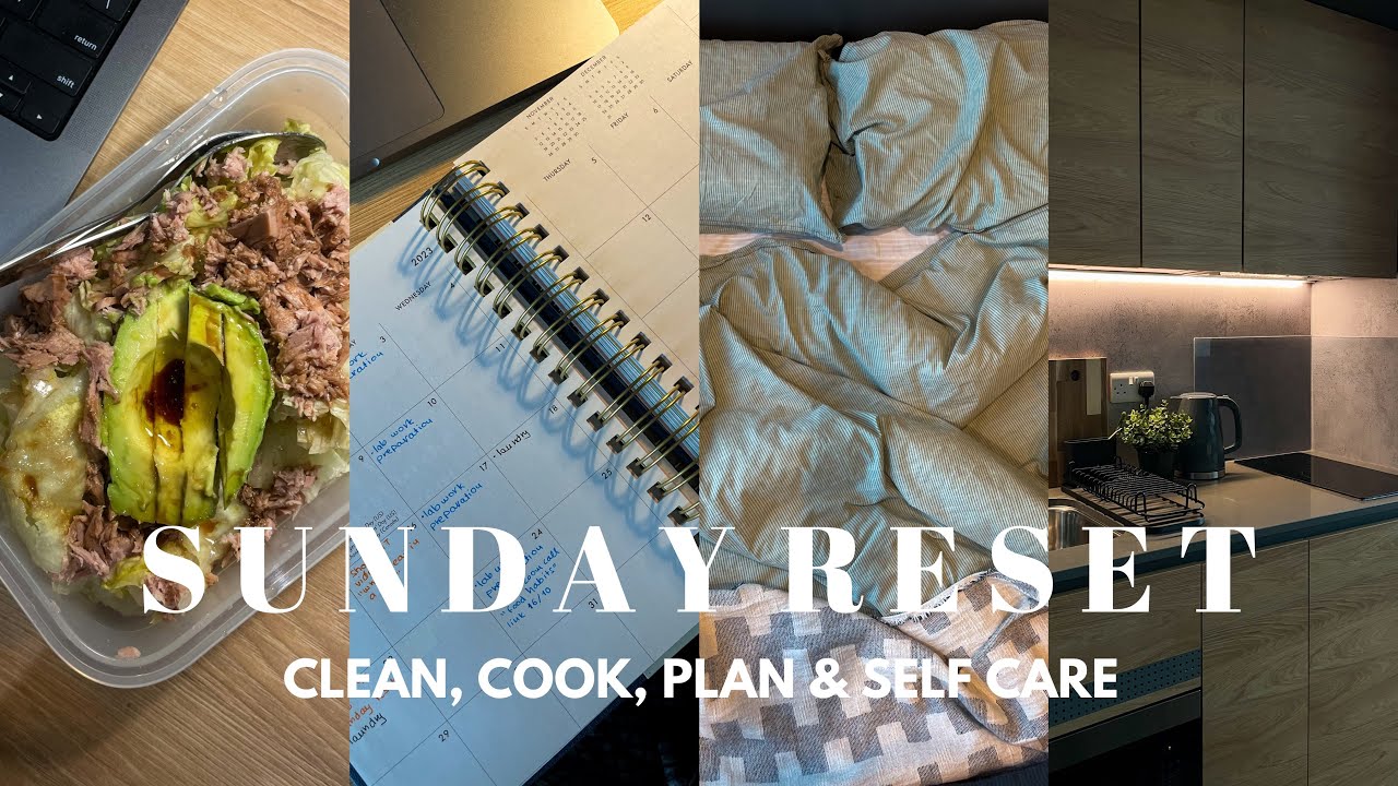 SUNDAY RESET VLOG: Προετοιμάζομαι για μία παραγωγική εβδομάδα χωρίς άγχος | CATHERINE SPYROU