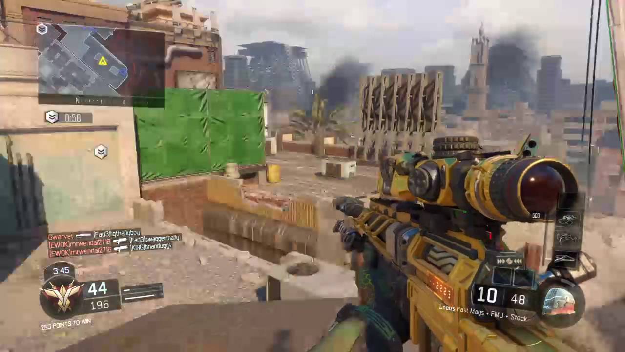 Melee nuclear atempt/Gold melee weapons (Black ops 3