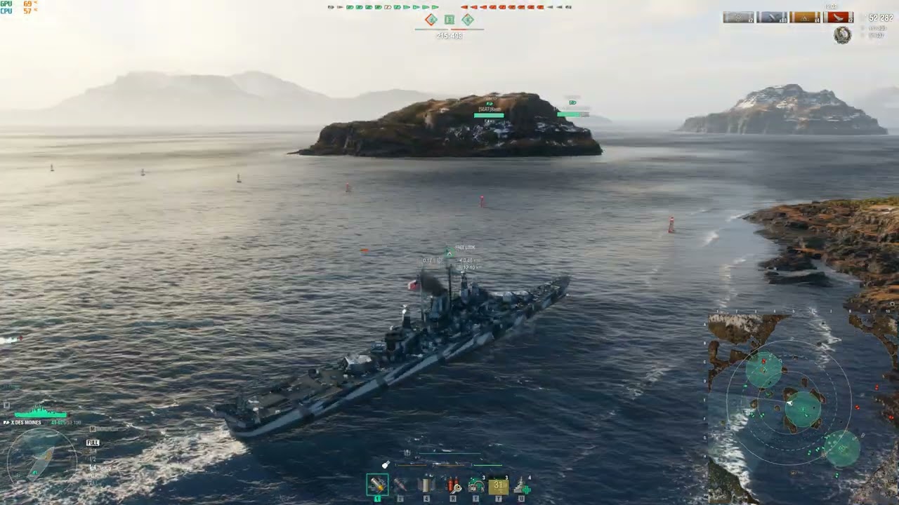 Des Moines - World of Warships