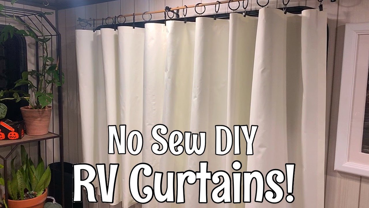 Life Near the Water | EASY NO SEW DIY CURTAINS