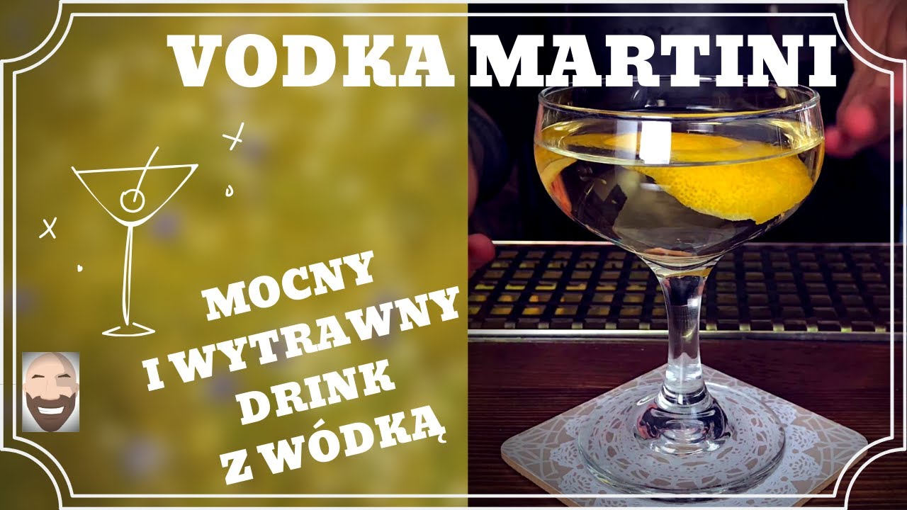 ▶Mocny drink z w&oacute;dką: W&oacute;dka Martini #43 - 50 Sztosowych Koktajli ▶ Z pamiętniczka barmana