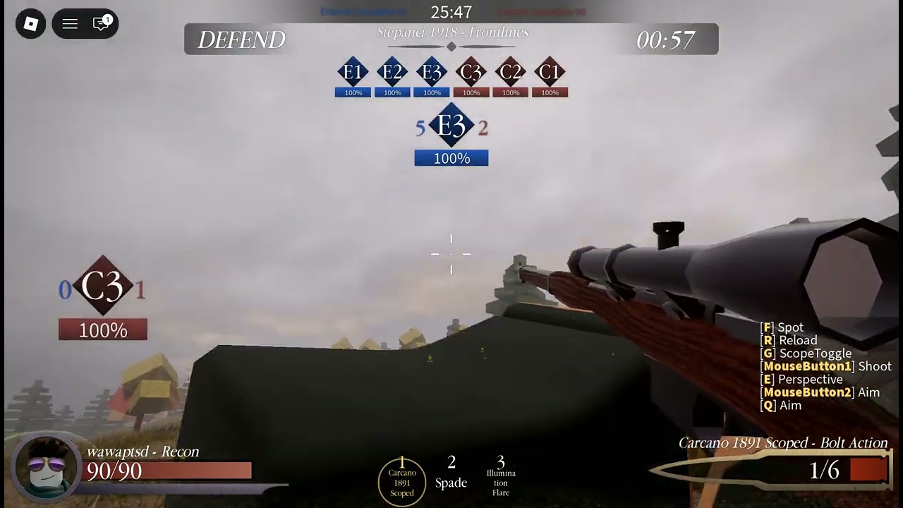 war never changes