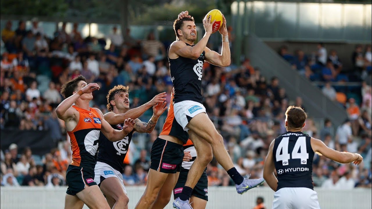 Brodie Kemp - Highlights - AFL 2025 Community Series - Carlton @ GWS Giants