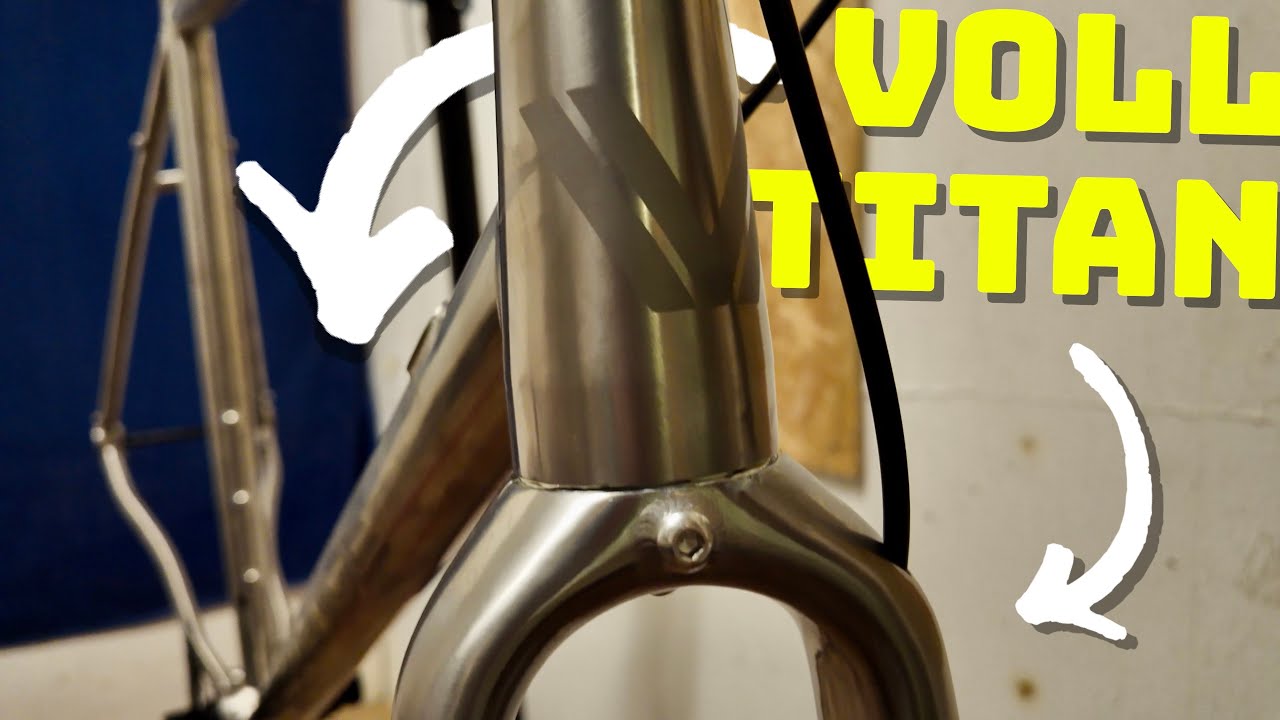 Ich baue mein Voll Titan Gravelbike auf! - VPACE Speedtraveller T3ST Teil 1/3