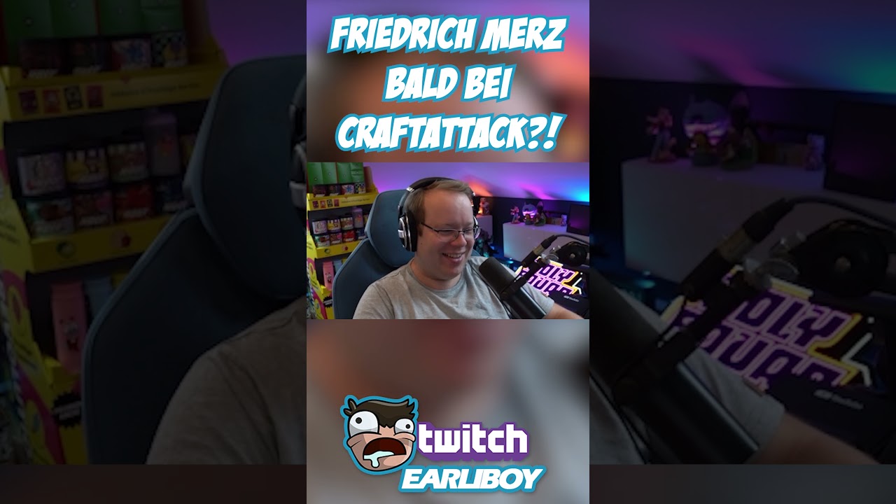 Friedrich Merz in CRAFTATTACK?!