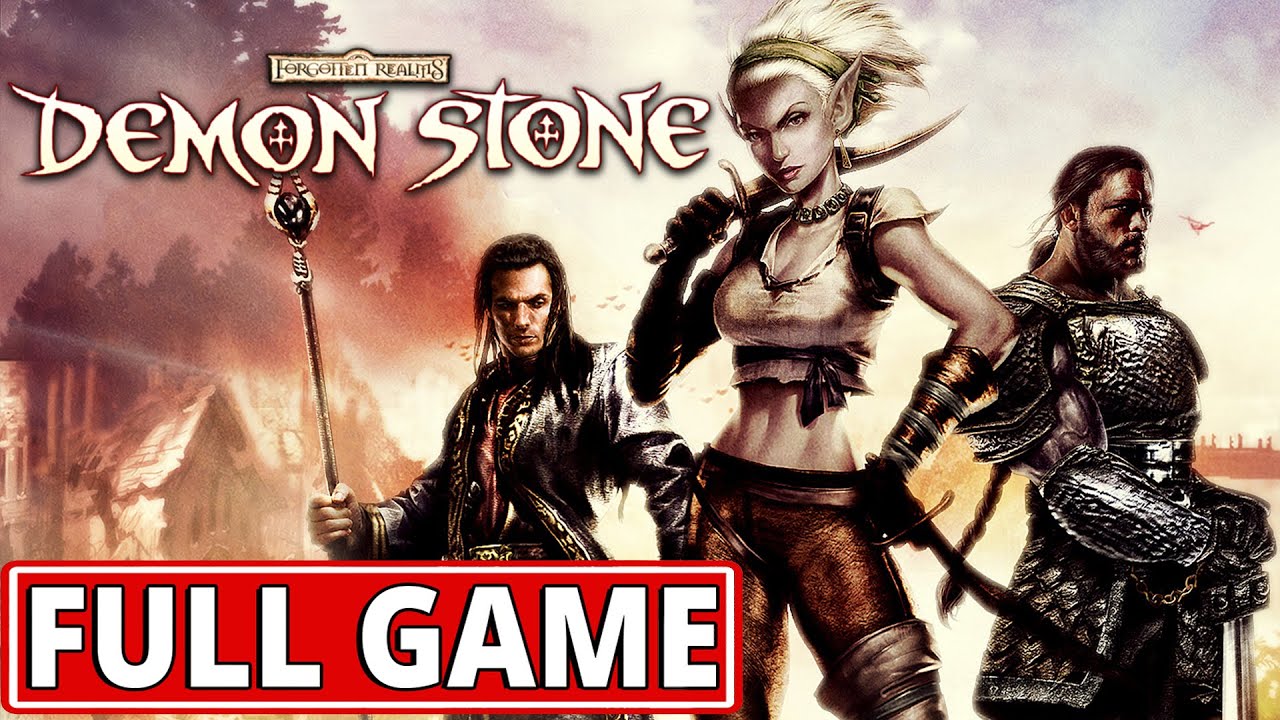 Forgotten Realms: Demon Stone - FULL GAME walkthrough | Longplay