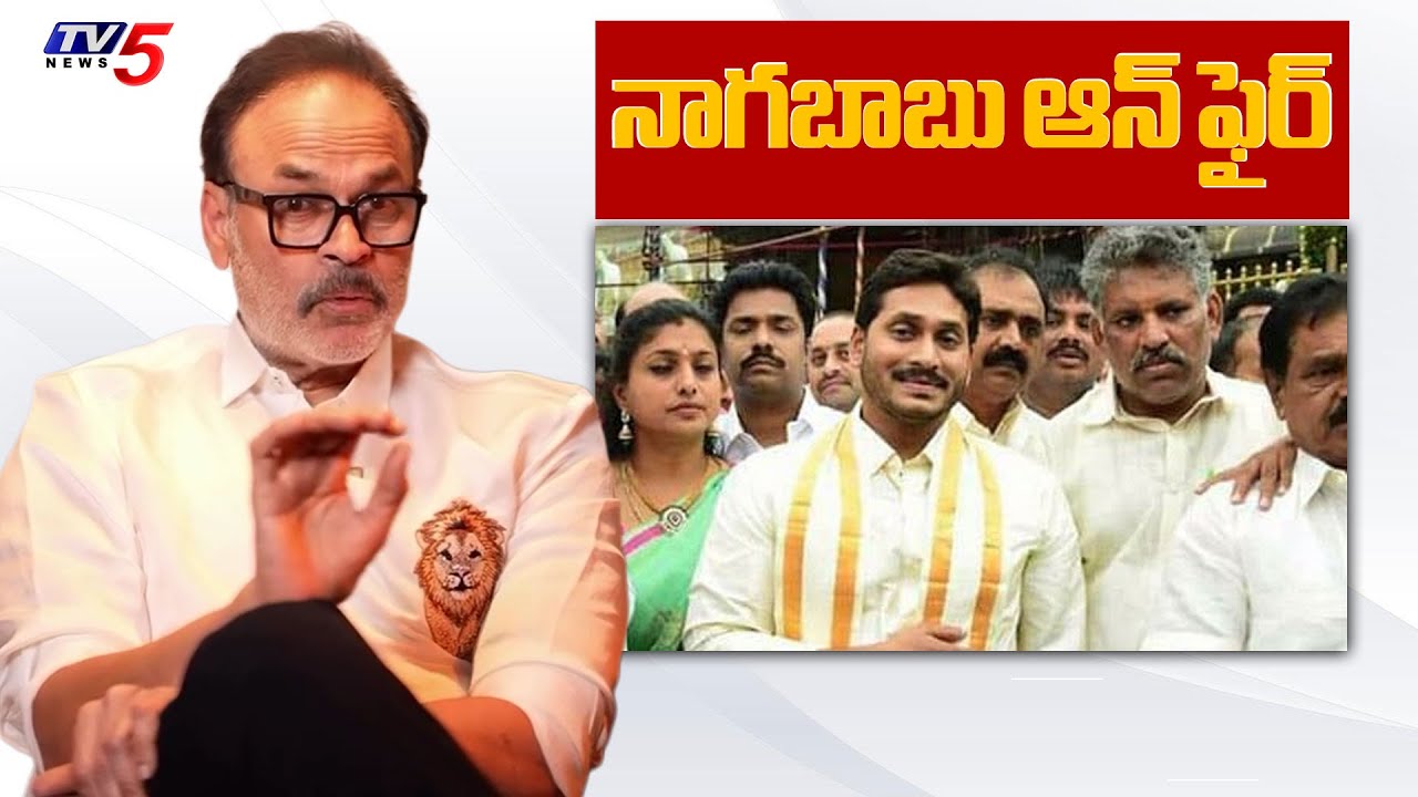MLC Nagababu Exposes YSRCP Fake Propagandas on TTD Laddu Ghee | YS Jagan | Janasena | TV5 News