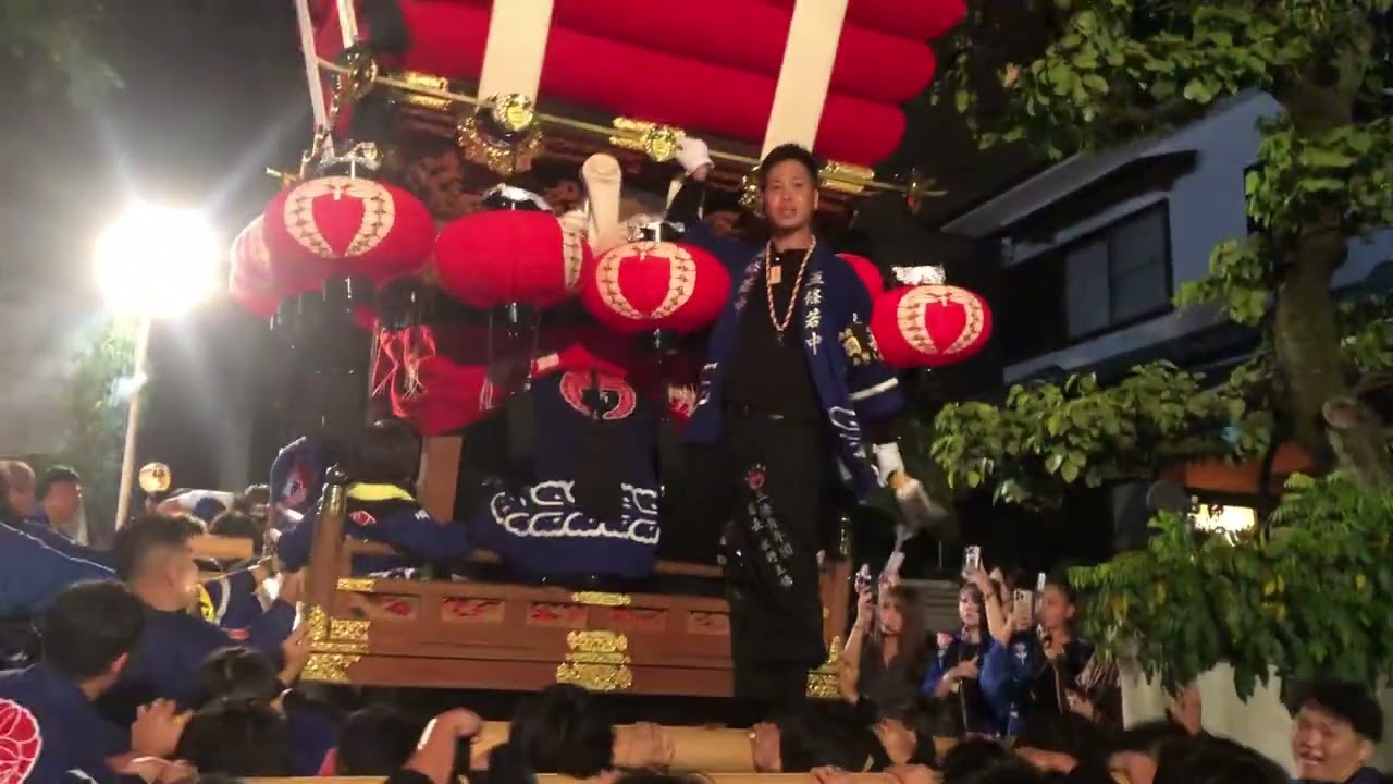 🎤 🏮五條 2025年 令和7年10月12日 枚岡神社秋郷祭 本宮 太鼓小屋着🥁✨️