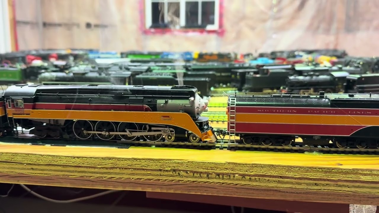 3 MTH Daylight Steam Engines