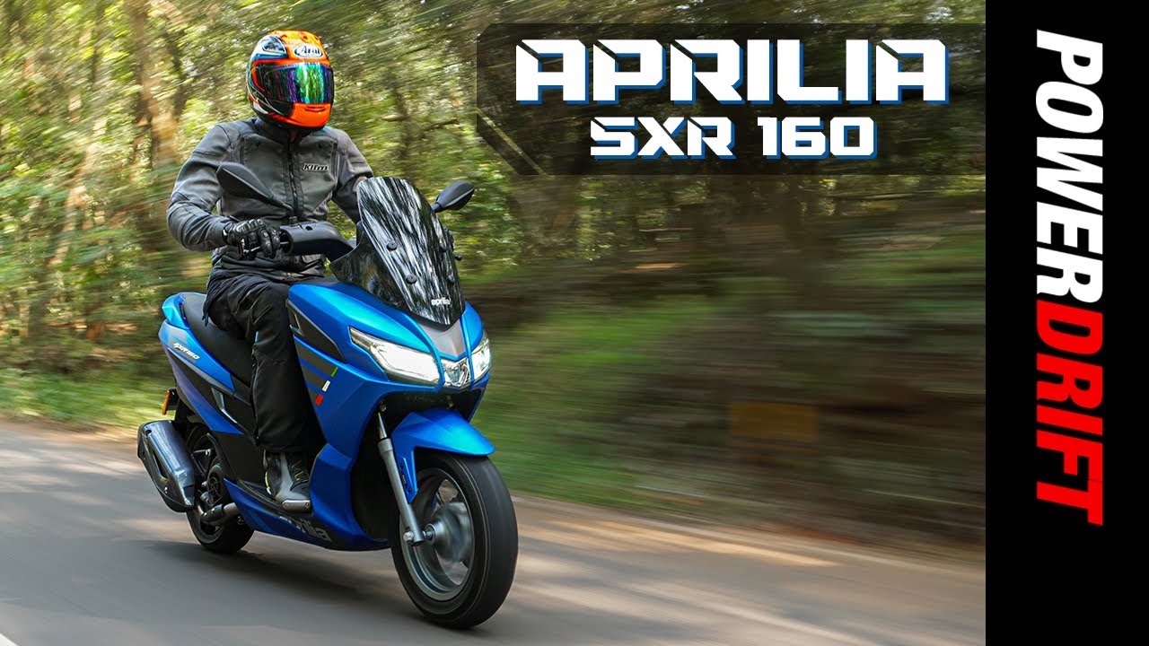 Giveaway Alert | Aprilia SXR 160 | First Ride Review | PowerDrift