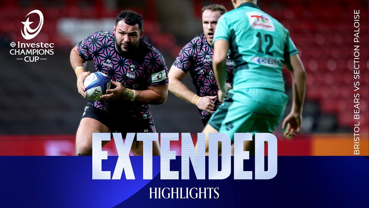 Bears on fire! | Bristol Bears v Section Paloise | Investec Champions Cup Extended Highlights