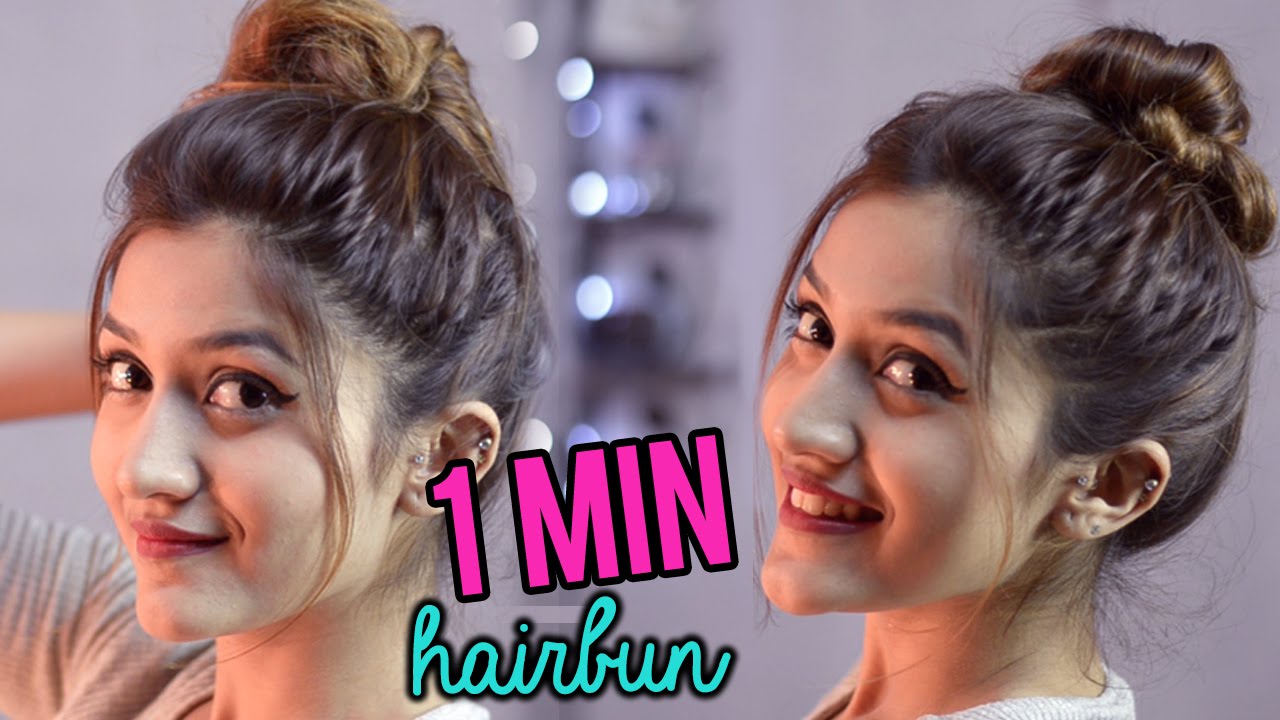 QUICK 1 MIN HAIR BUN