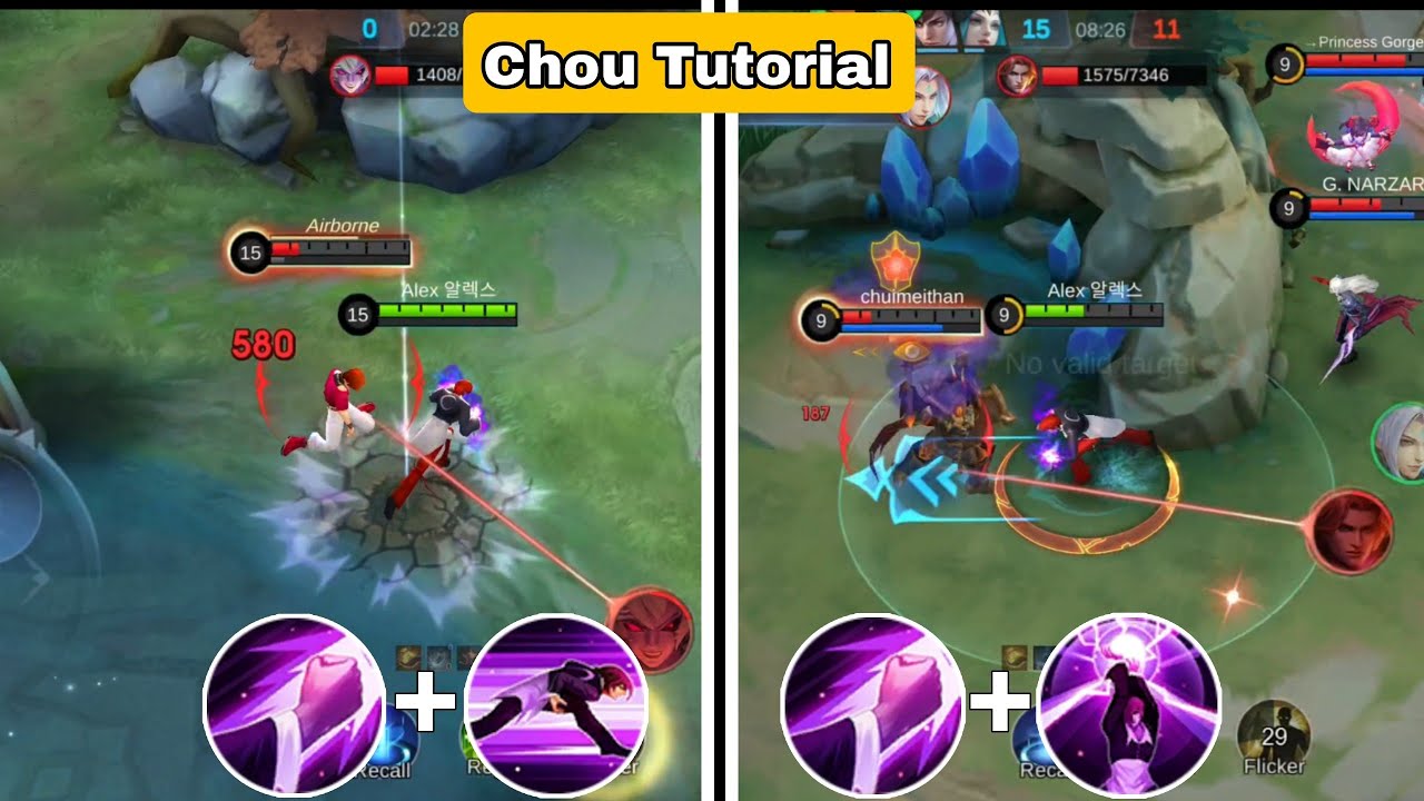How To Use Chou Tank | Rotation, Builds, Emblems | Mobile Legends