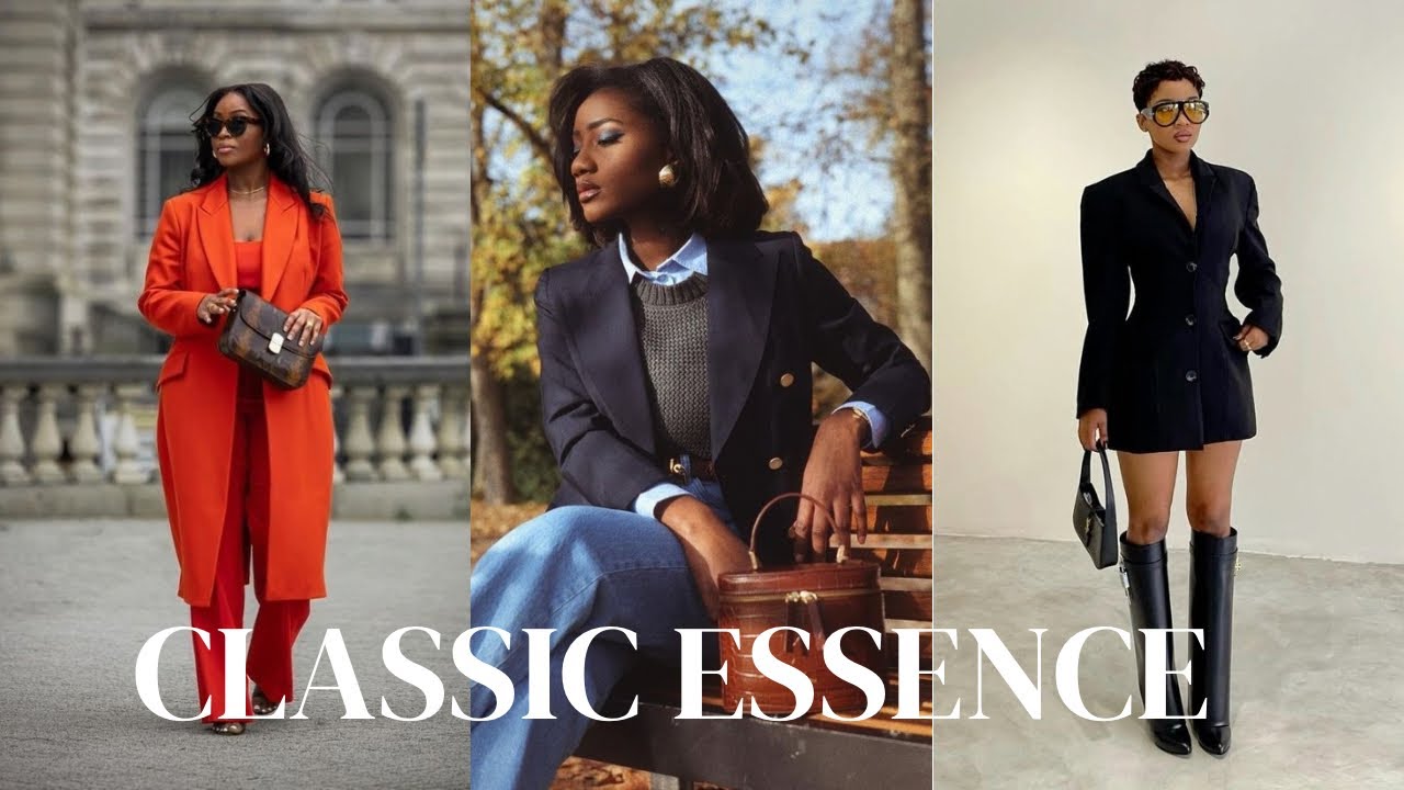 FALL OUTFIT IDEAS FOR CLASSIC ESSENCE! Incorporating Fall Trends.