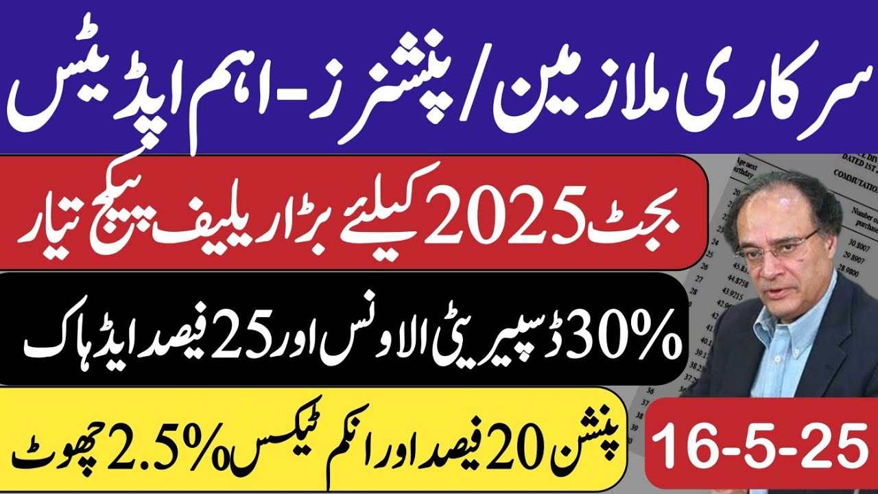 Great detail of relief package for employees and pensioners | budget2025 finance minister |