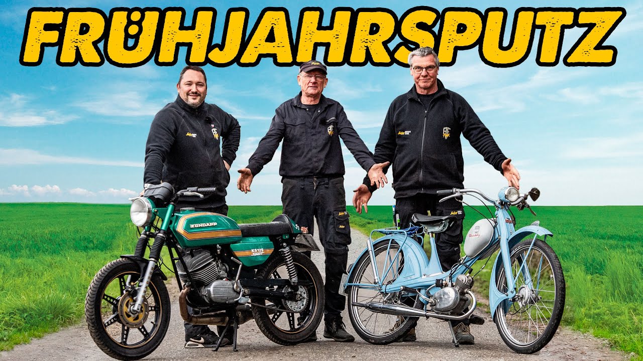 Alles muss raus auf die Straße! | Zündapp KS 125 Sport & NSU Quickly | Andis Funktionspunk
