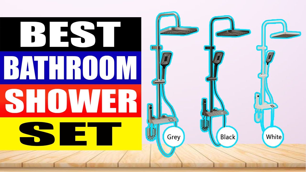 TOP 5 Best Bathroom Shower Set Review 2024