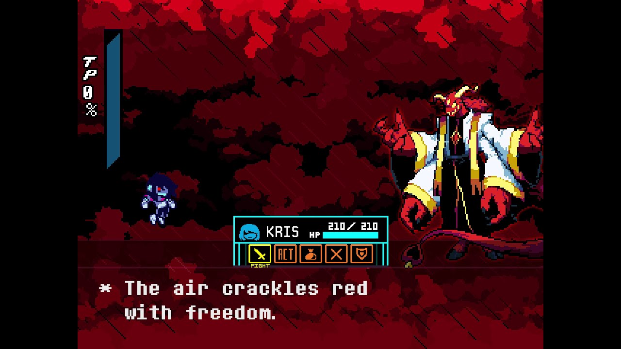 Deltarune Chapter 5 UST - DEALING WITH A DEVIL (ZET Cover) - (VC!DR Music Video)