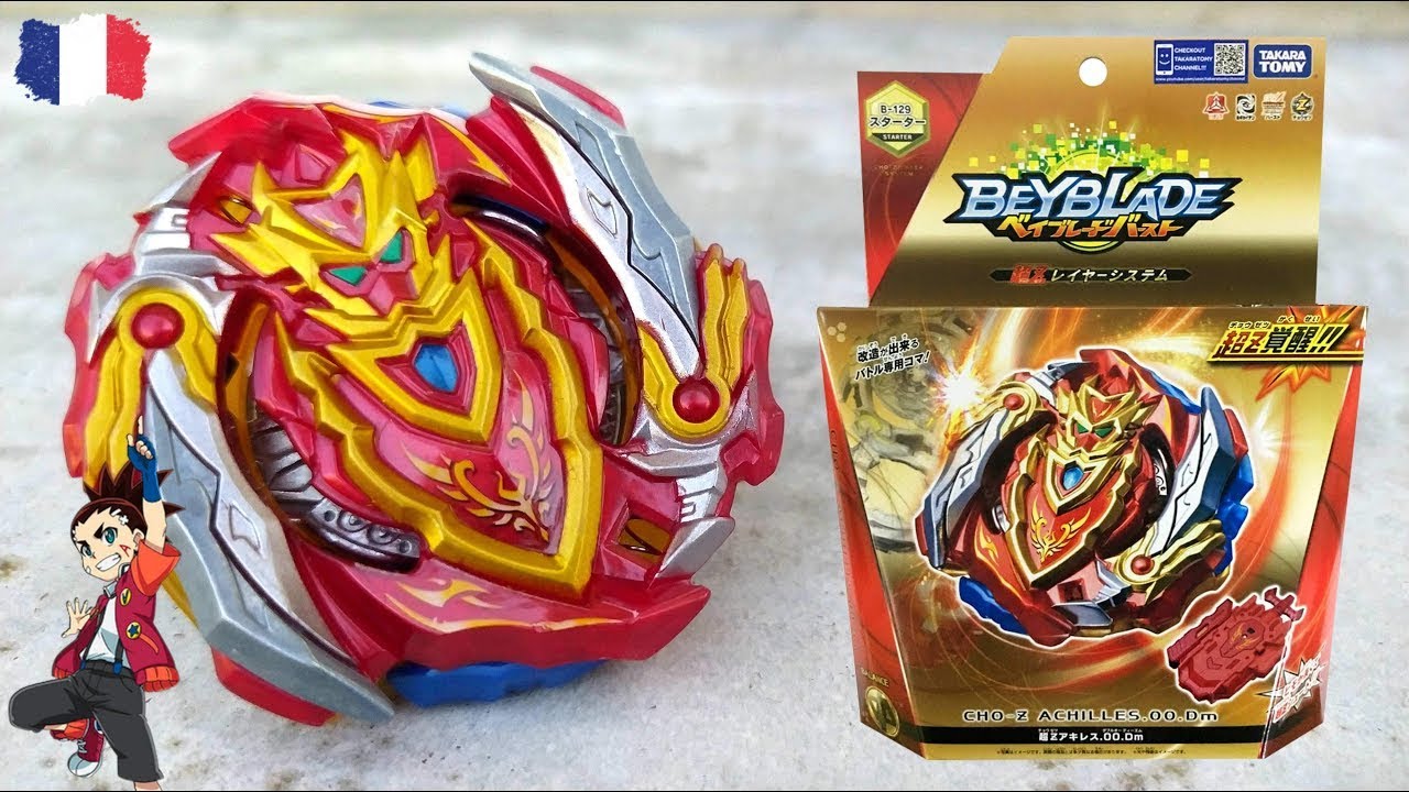 B-129 Cho-Z Achilles 00.Dm | Beyblade Burst Cho-Z - Unboxing
