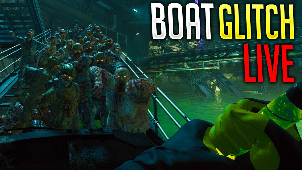 Terminus Boat Glitch Live - Black Ops 6 Zombie Glitches