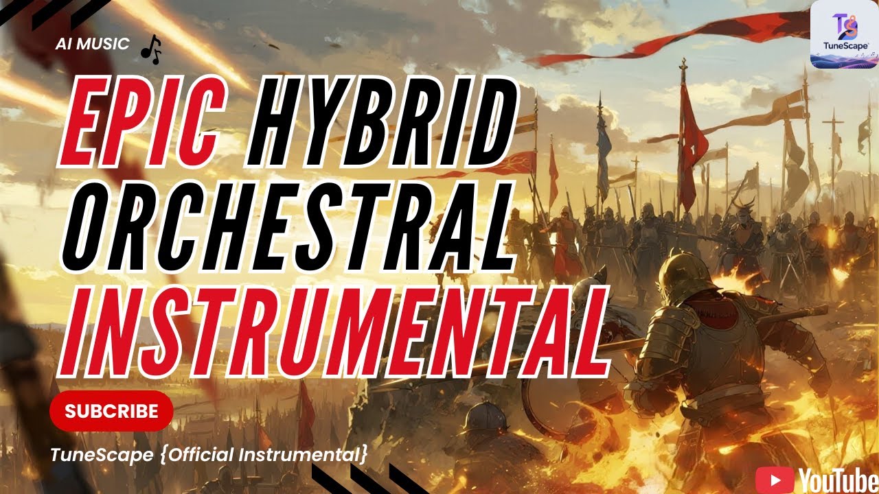 ⚔️Epic Hybrid Orchestral Instrumental | Big Drums 🥁 Powerful Brass 🎺 Intense & Inspiring | No Vocals
