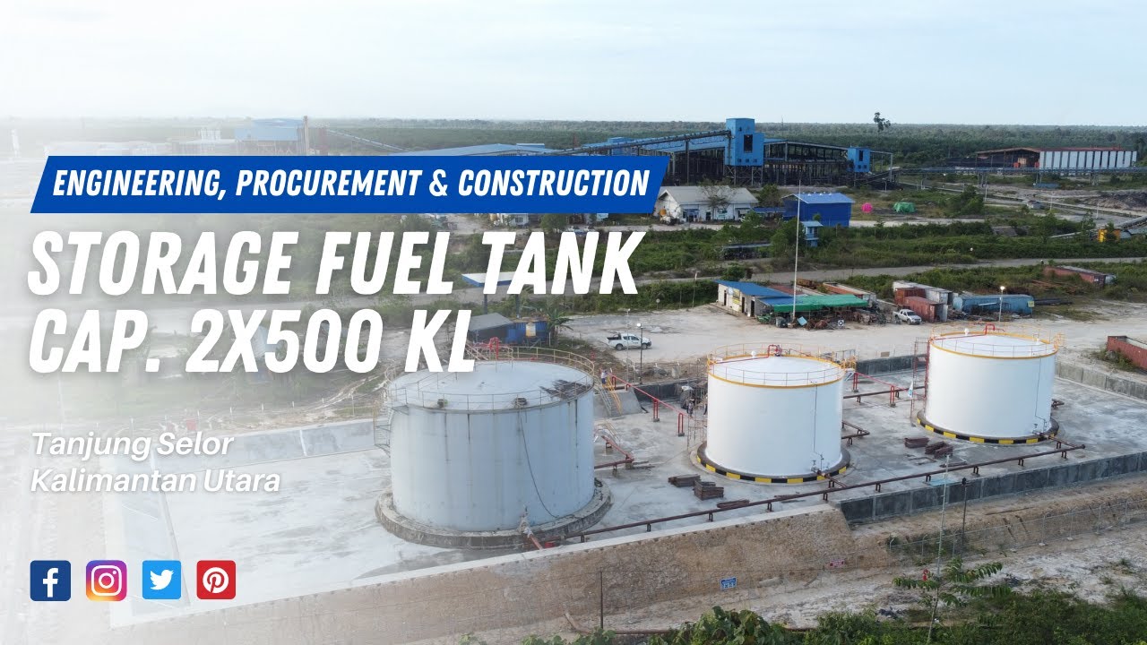 EPC Pembangunan Storage Tank 2x500 KL