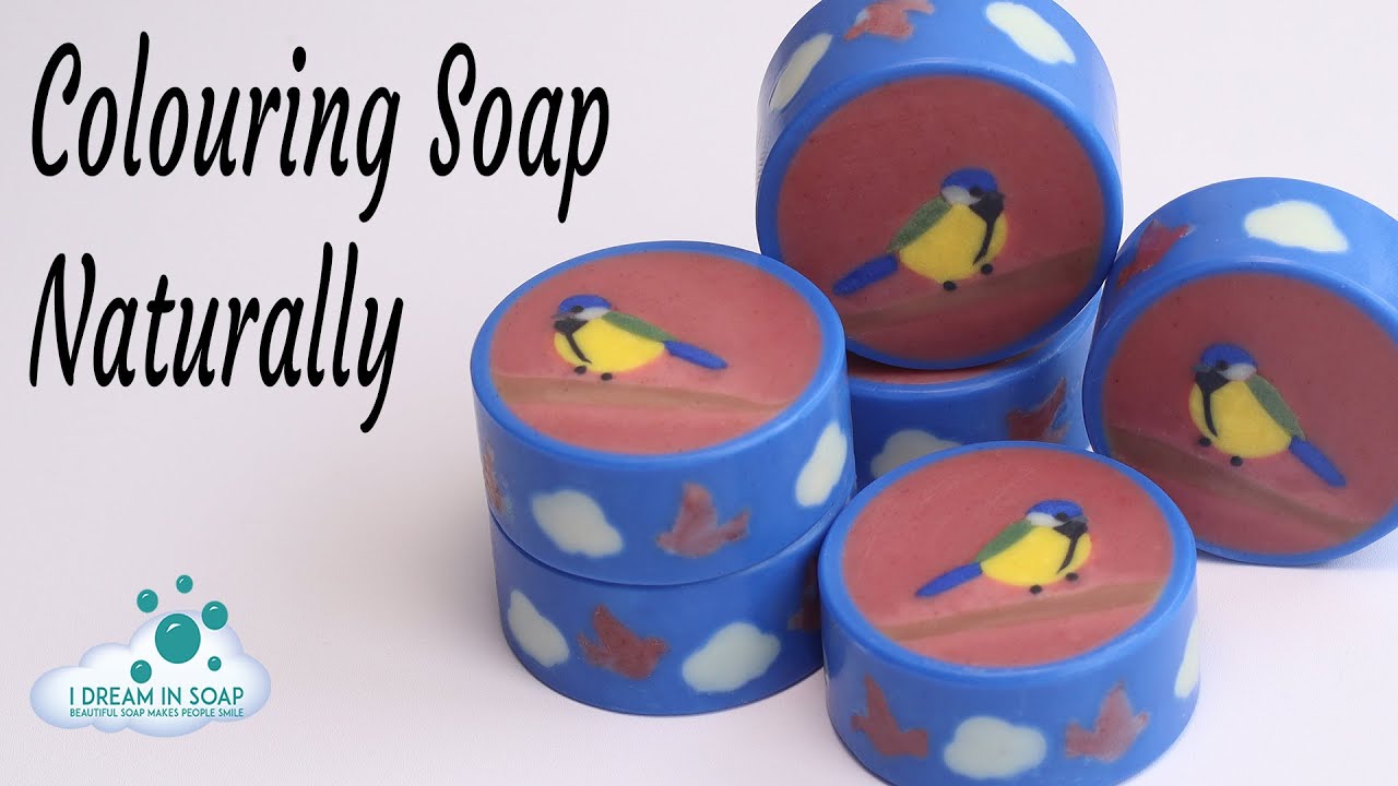 Soap Challenge Club cold process soap making | Rimmed Soap | Colouring soap naturally.