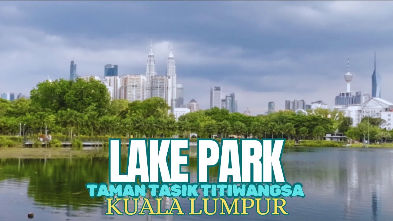 KUALA LUMPUR | TITIWANGSA LAKE PARK, CITY LAKE,  Malaysia Walking Tour &bull;  4K HDR