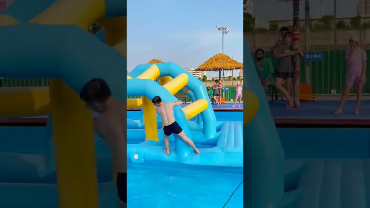 Thriller #Water Breakthrough #Water Sports😧😯