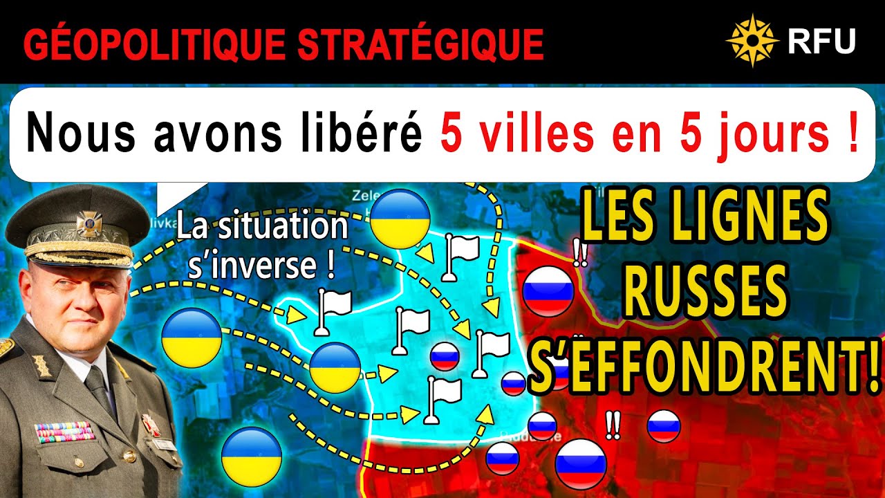 Tournant D&eacute;cisif ! Les Ukrainiens Avancent Et Gagnent En &Eacute;lan ! | RFU News