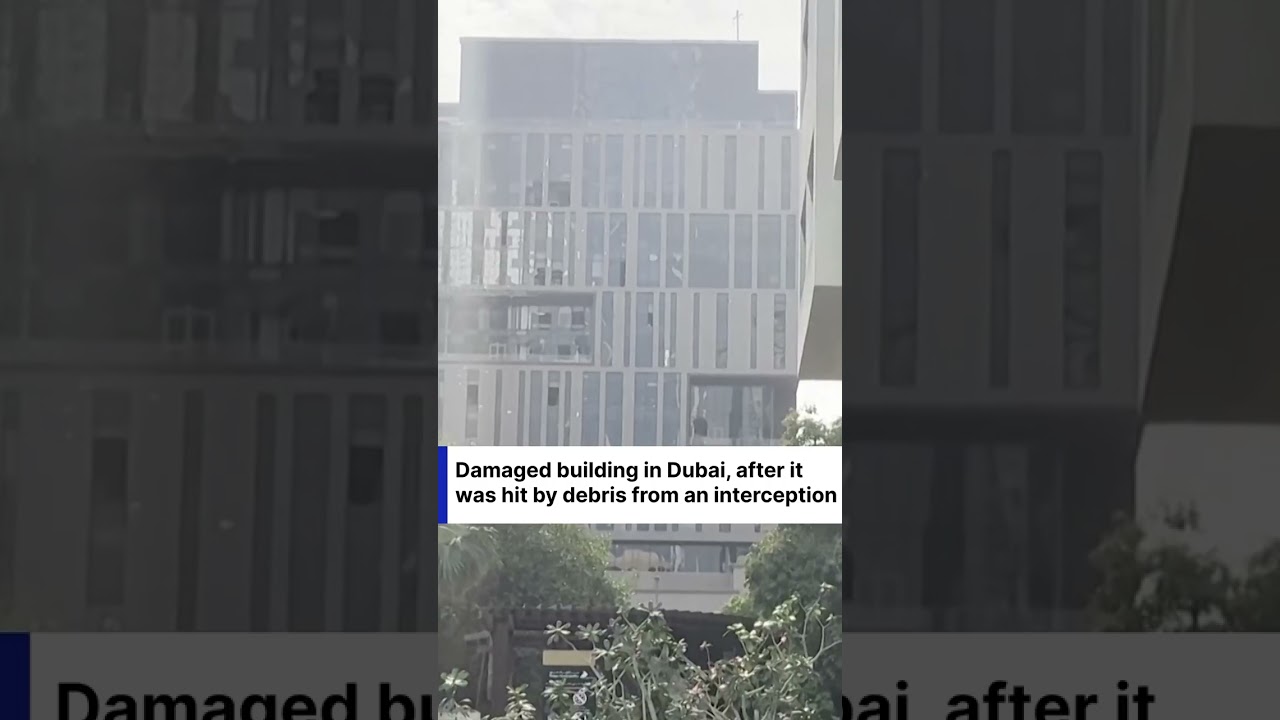 Dubai Interception: Debris Hits DIFC Innovation Hub as Global Banks Flee District | DWS News | AH1C
