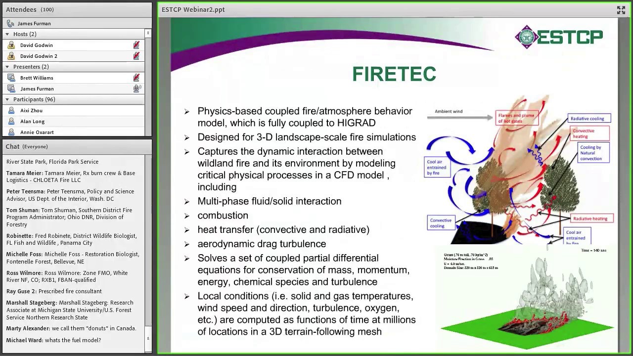 SFE Webinar: Next Generation Fire Modeling for Advanced Wildland Fire Training