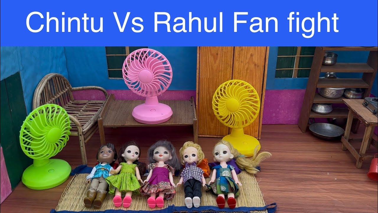 Chintu Vs Rahul Fan fight | Barbie girl videos Tamil | Chutti Bommma #chintu #bunty #classicminifood