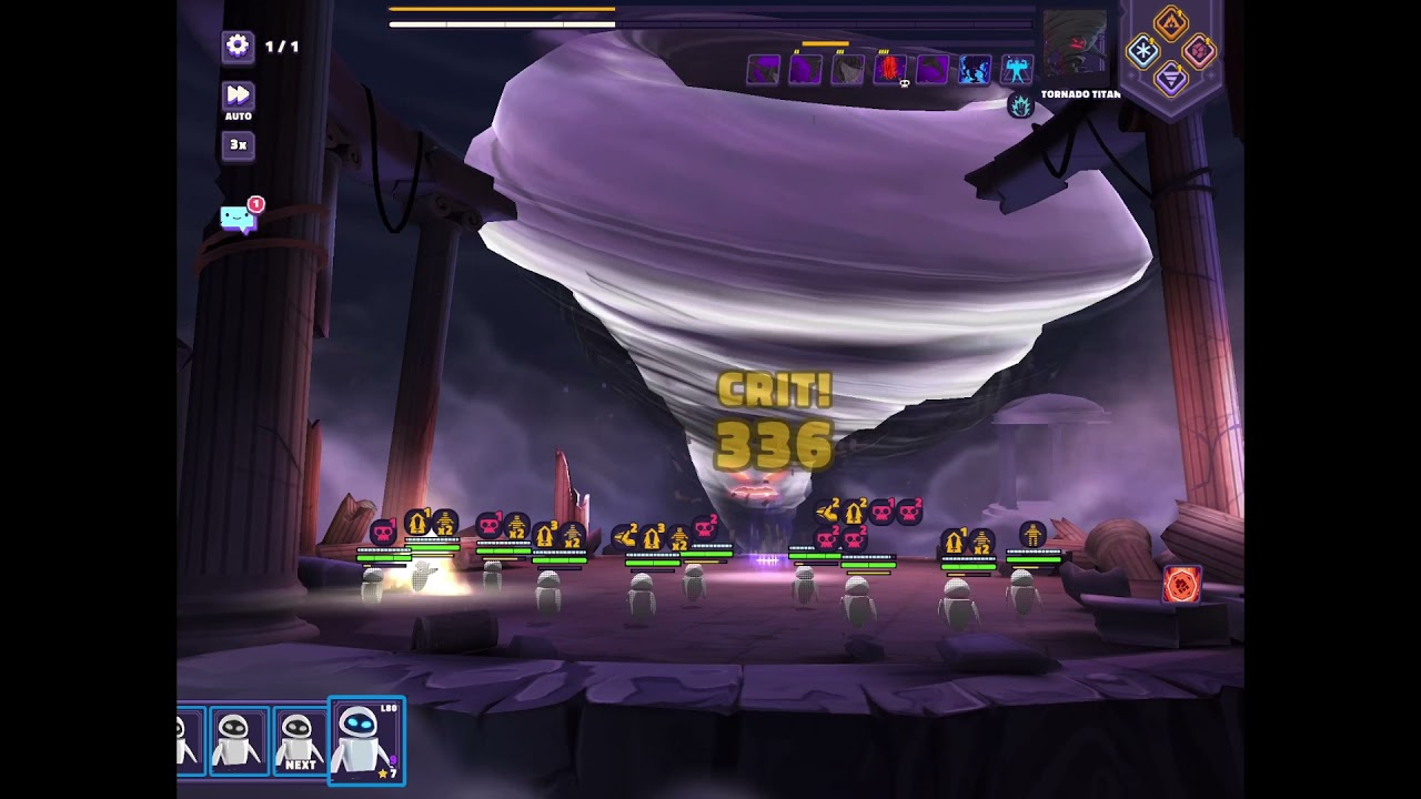 Eve Destroys Heroic Tornado Titan