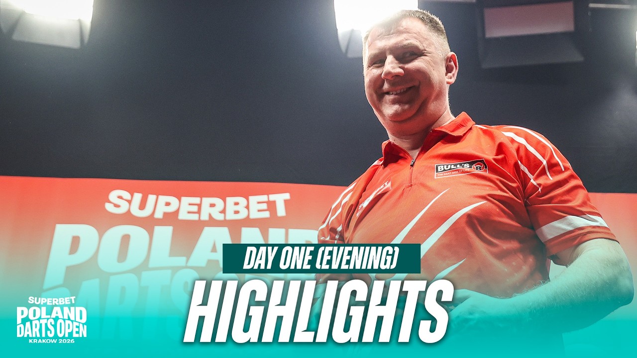WRACAMY Z PRZYTULEM! 👀 | 2026 SUPERBET Poland Darts Open | Najważniejsze wydarzenia pierwszego dnia