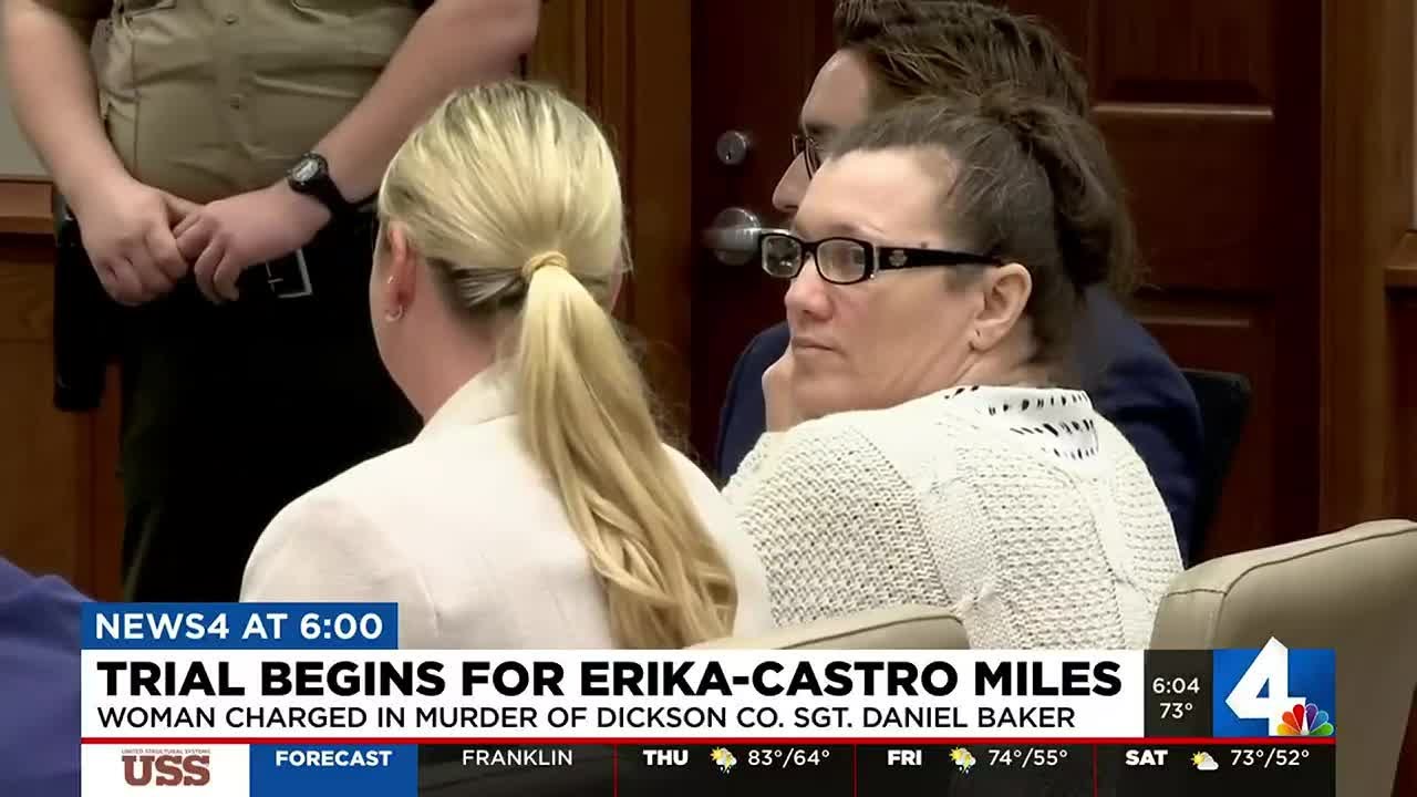 Trial begins for Erika-Castro Miles