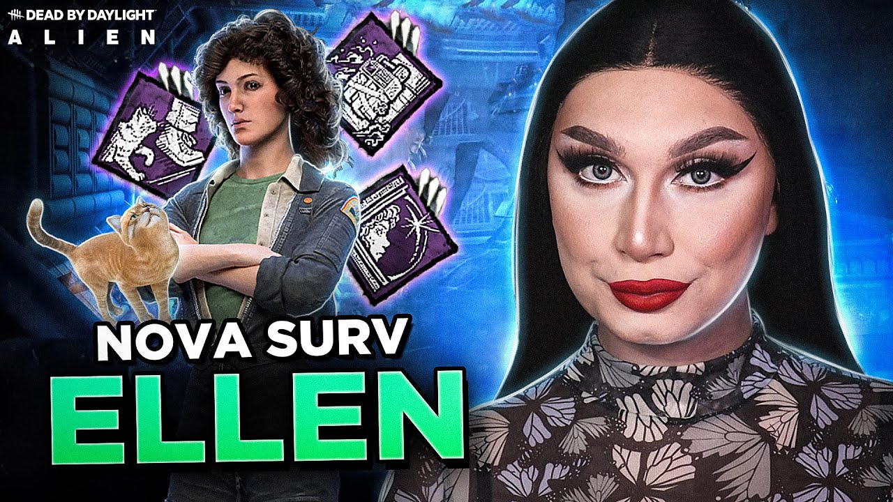 NOVA SURVIVOR ELLEN RIPLEY (Perks e Gameplay) | Dead By Daylight