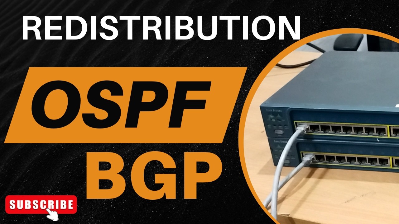 OSPF & BGP Redistribution | Redistribute the OSPF and BGP Protocol on GNS 3