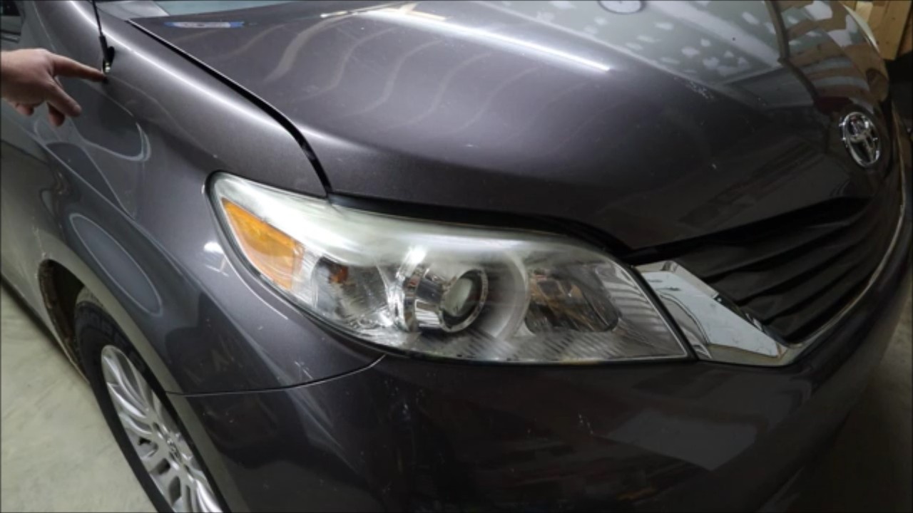 Как заменить основание антенны Toyota Sienna
