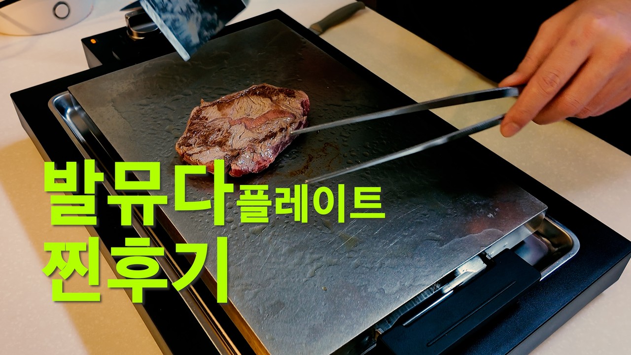 발뮤다 플레이트 7개월간 사용한 찐후기(내돈내산) - 육식VS비건김치볶음밥