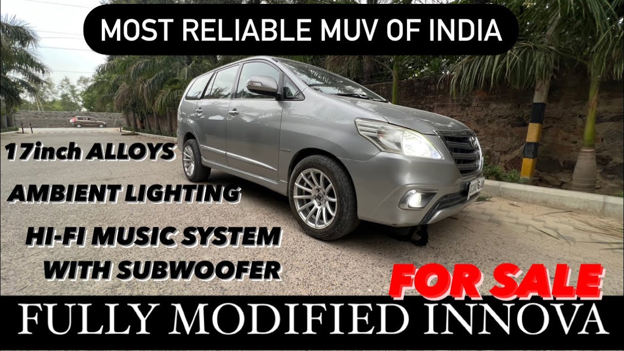 FULLY MODIFIED INNOVA DRIVING EXPERIENCE, REVIEW, FOR SALE🔥🔥