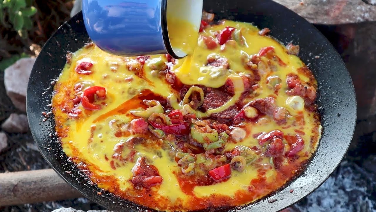 UÇURTMALI MENEMEN | Kırda Menemen ve Uçurtma Yapımı