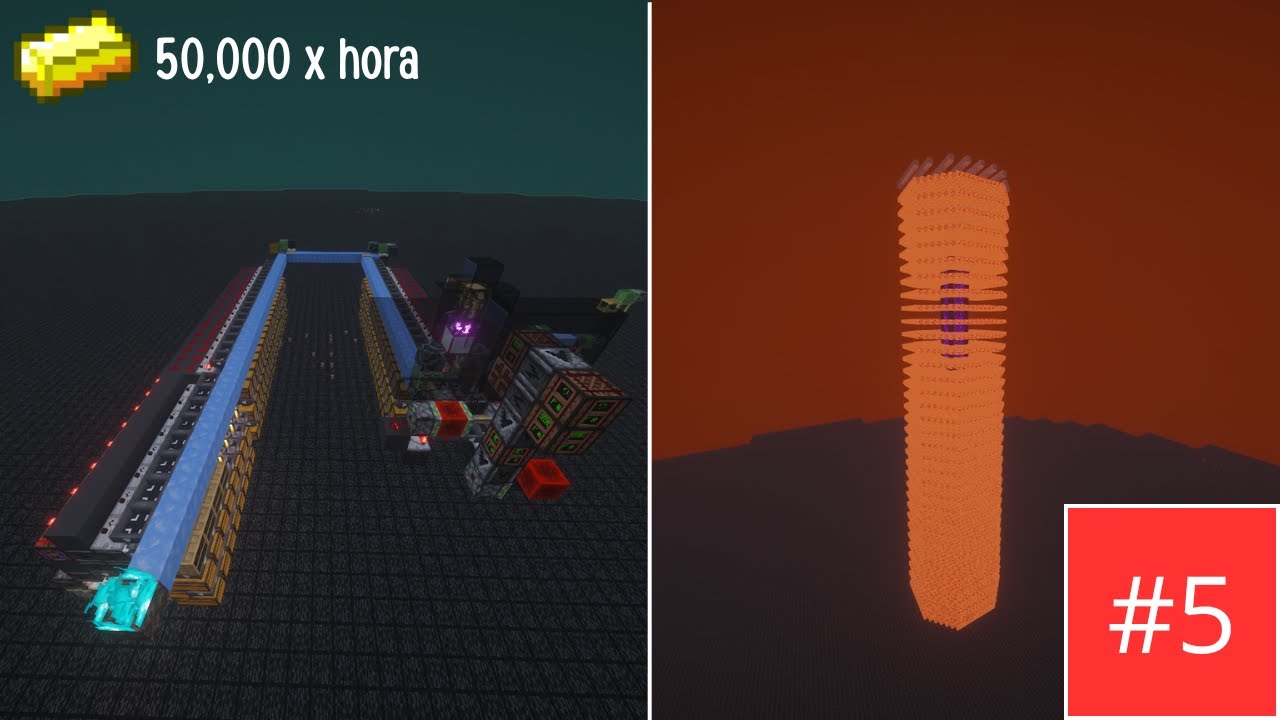 Granja de ORO 50 MIL POR HORA! | GonaTech ep5 | Survival tecnico